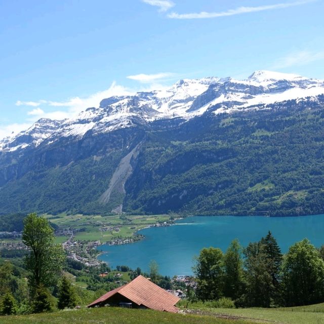 韓劇愛的迫降瑞士超美湖景-布里恩茨Brienz