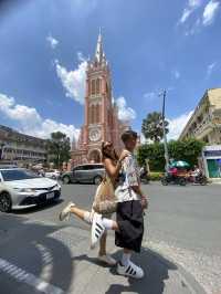 Pink Church in Vietnam 🇻🇳🌸💐🌷🎀🩷🩰