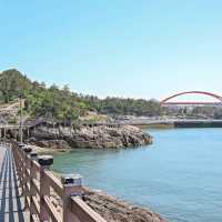 산책하기 좋은 군산 옥돌해수욕장