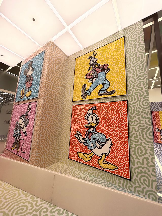 Mr Doodle迪士尼合作👍🏻新濠天地展覽‼️勁多藝術作品