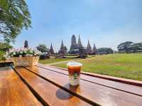 คาเฟ่วิววัดไชยวัฒนาราม อยุธยา