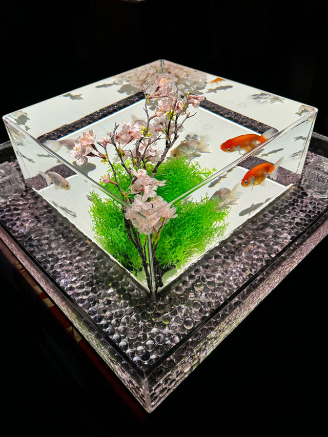 【東京(銀座)】3月1日から「めっちゃ桜2024」が開催🌸金魚と桜に囲まれる、春に行きたいスポット