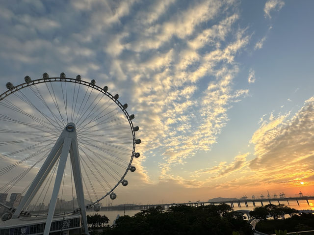 【深圳景點】歡樂港灣：日落美景，交通便利