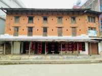 300 years old market in Pokhara.