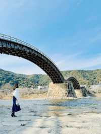 【絶景】世界唯一の美しさを誇る錦帯橋🌉🌸