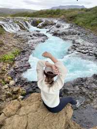 🇮🇸冰島最藍瀑布 蒂芬妮瀑布 天然自帶Tiffany Blue 🦋🩵