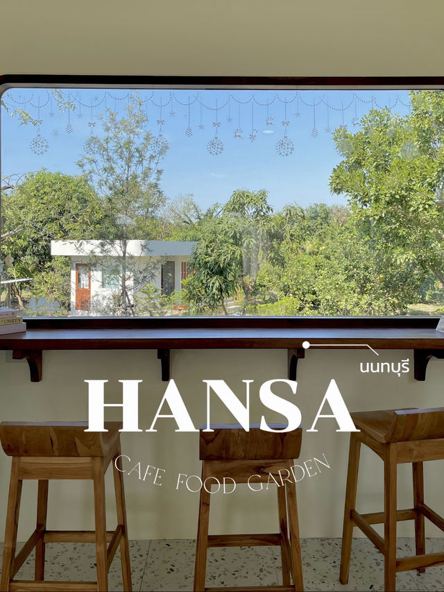 คาเฟ่เกาหลีเกาใจในนนทบุรี  Hansa cafe🌹