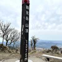 【別府】鶴見岳にある別府ロープウェイからの桜