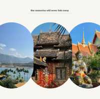 Wat Asokaram～恬靜優美的自然山水畫捲