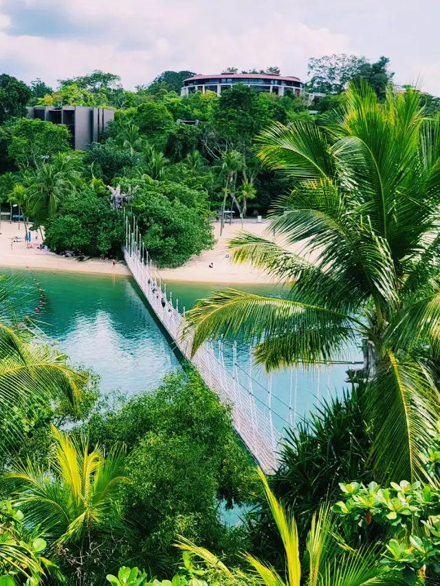 聖淘沙的巴拉灣海灘