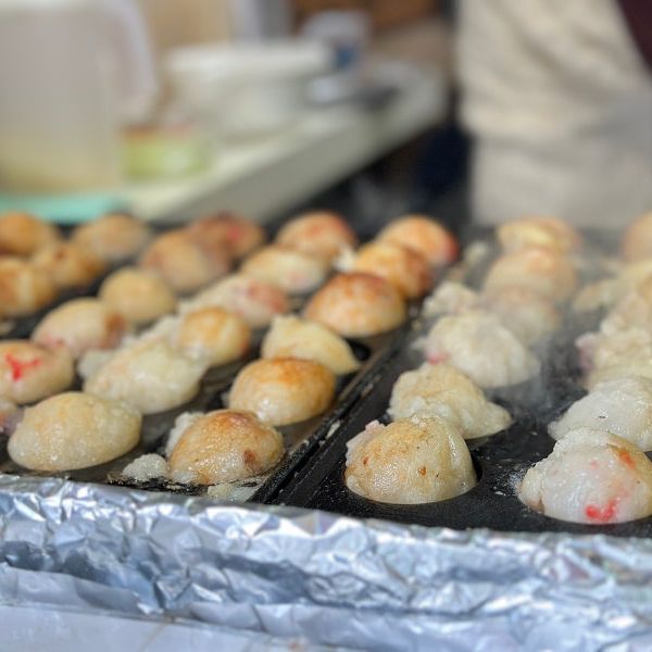 후쿠오카 타코야끼 로컬 맛집 오호리 공원 타코야끼 '만푸쿠'(Manpuku)