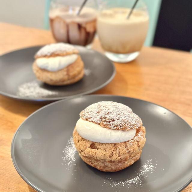 【名古屋】さっくさくクッキーシューが美味しいカフェ☕️