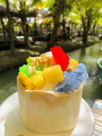 คาเฟ่ในร่องสวนมะพร้าว