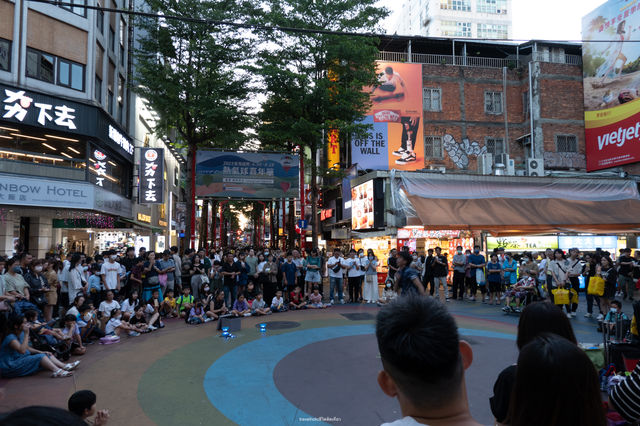 Ximending ช้อปปิ้งที่รวมนักท่องเที่ยว