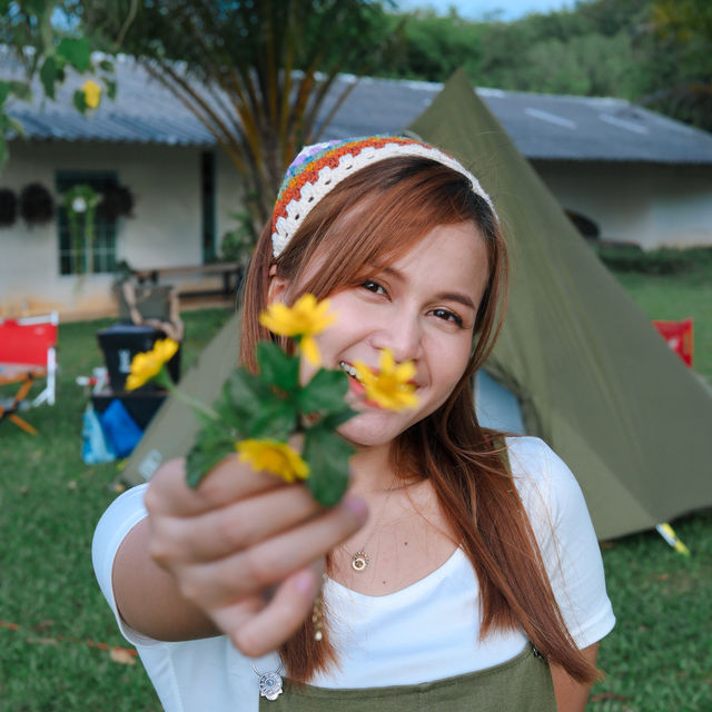 🏕️ พิมพ์ภาภัทรฟาร์ม เขาจุกลานกางเต็นท์ ระยอง⛺️