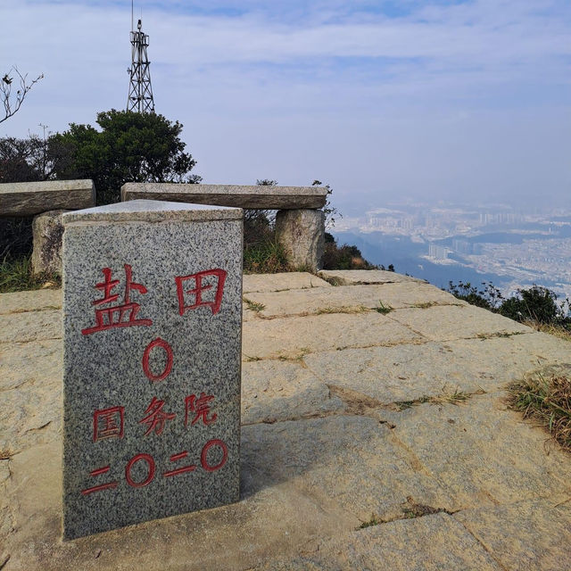 【深圳梧桐山】15公里行山路，適合8月遊覽