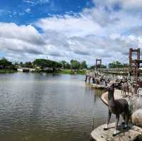 สะพานชมกวางหนองใหญ่ ชุมพร 🦌