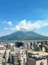 【鹿児島】桜島が見渡せる絶景スポットカフェ