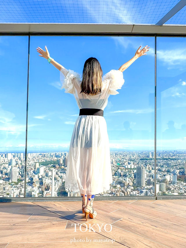 空中散歩！東京を360°見渡せる【東京/渋谷】