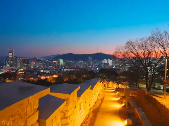可欣賞首爾景觀的不錯公園