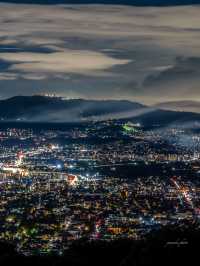 秋の連休はここに決まり！！夜景スポット奈良県1番💫若草山展望台 3箇所花火大会が一気に見れる！