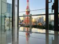 東京唯一近距離望鐵塔露台房間