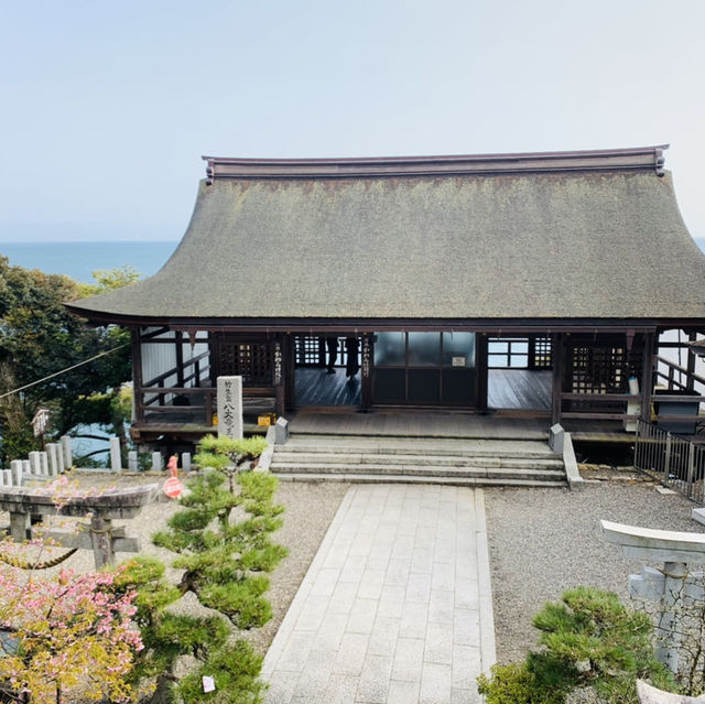 琵琶湖　竹生島