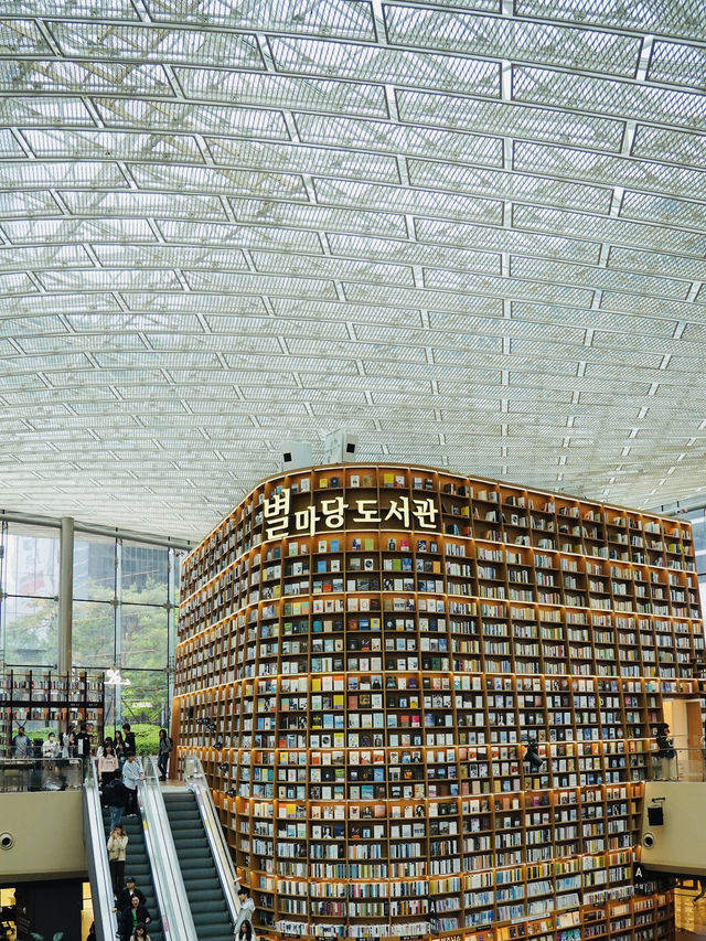 Coex Starfield library - A must check-in spot for book lovers