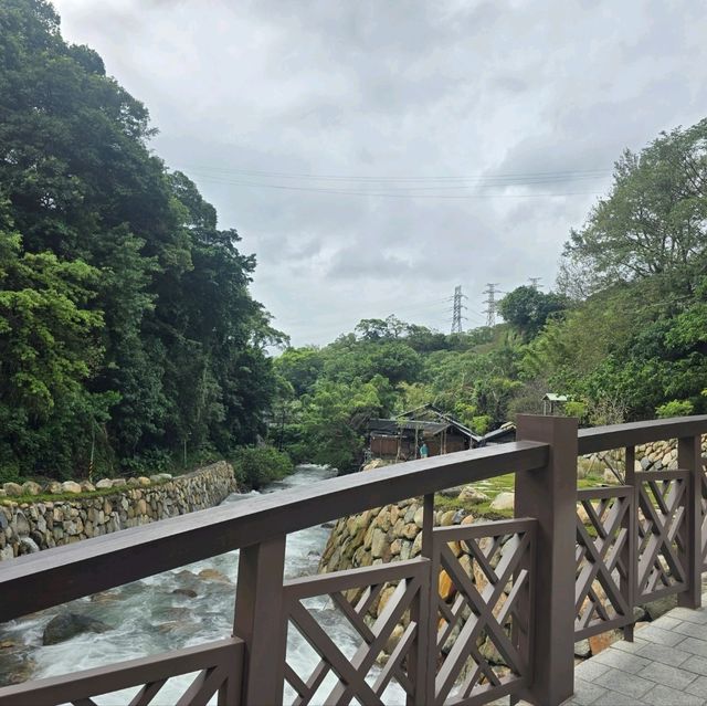 （行義路溫泉區）有新面貌了，泡湯後散步、欣賞周圍綠意