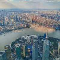 Shanghai from the clouds