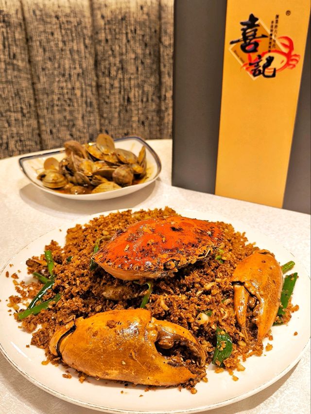 與閨蜜品嚐啖啖蟹肉滋味🦀
