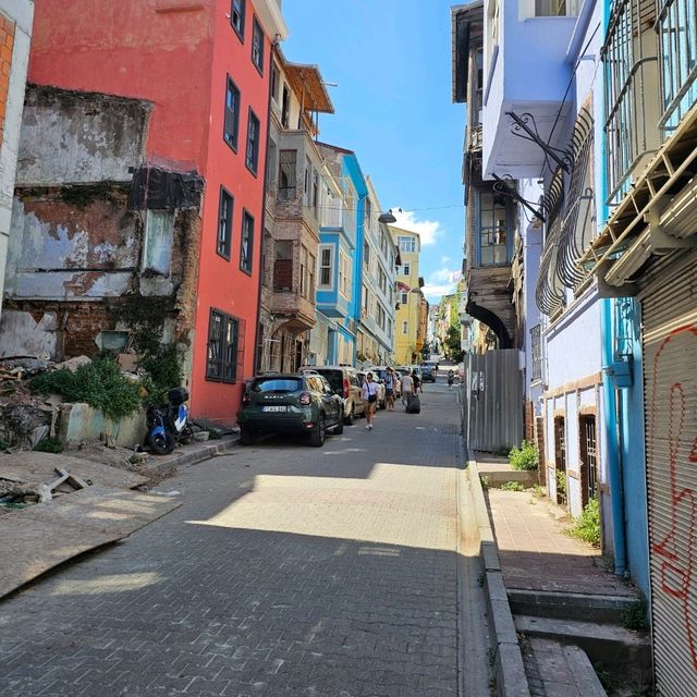 Strolling along Colored Houses of Balat