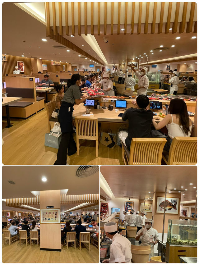 「曼谷人氣壽司店：KATSU MIDORI THAILAND CentralwOrld壽司店」