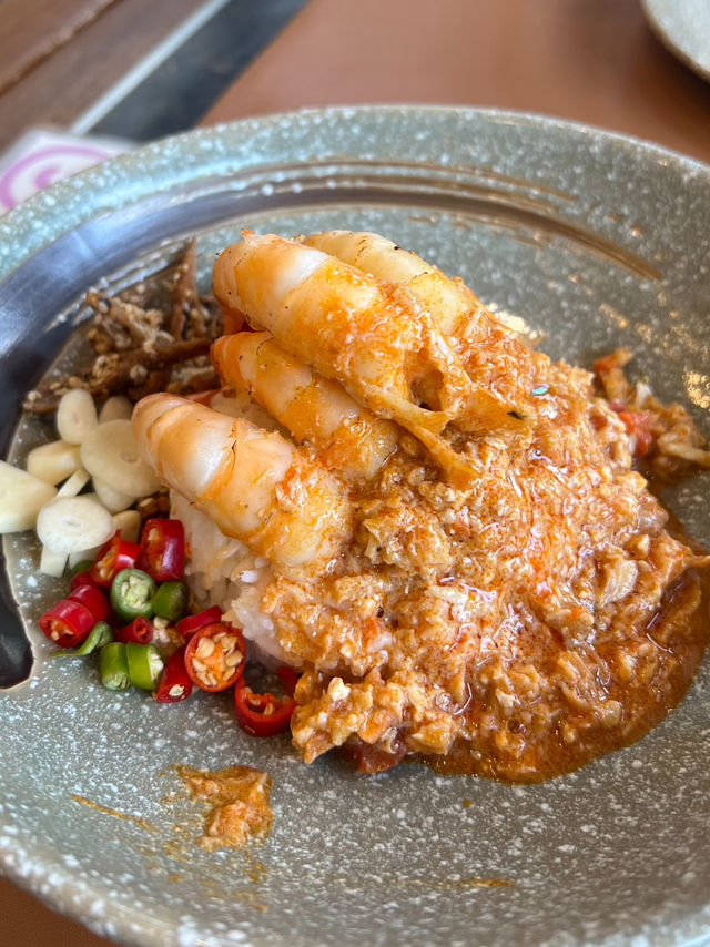 ข้าวกุ้งแกะ บรรทัดทอง 🦞