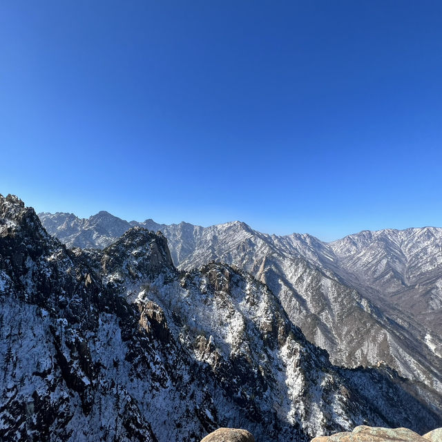 겨울여행지 추천! 설산이 멋진 설악산케이블카 여행🏔️