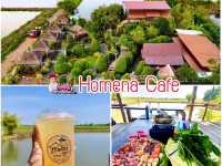 คาเฟ่กลางทุ่งนาวิวสุดปัง คาเฟ่สุดชิล อาหารอร่อย