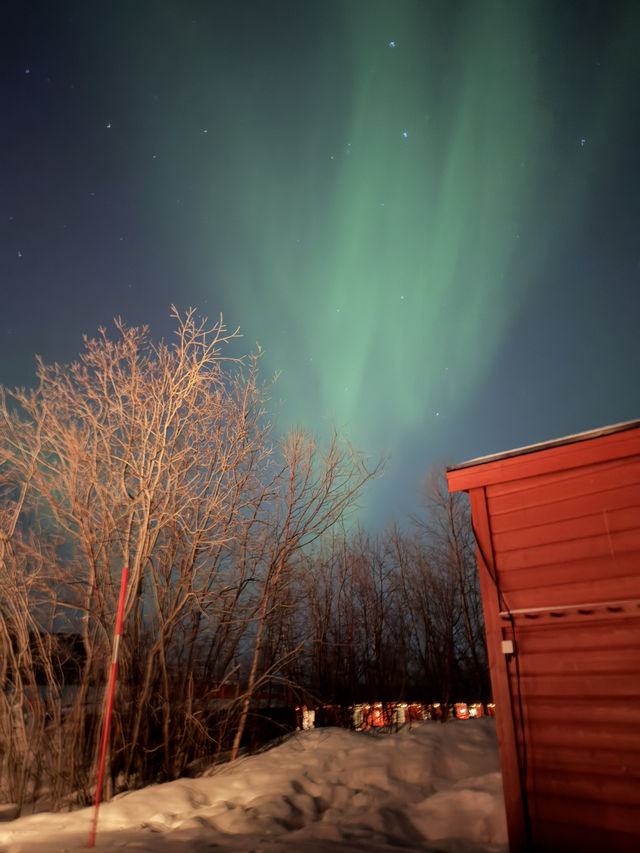Chasing for Northern lights? I stayed here and enjoyed the amazing experience every single night!