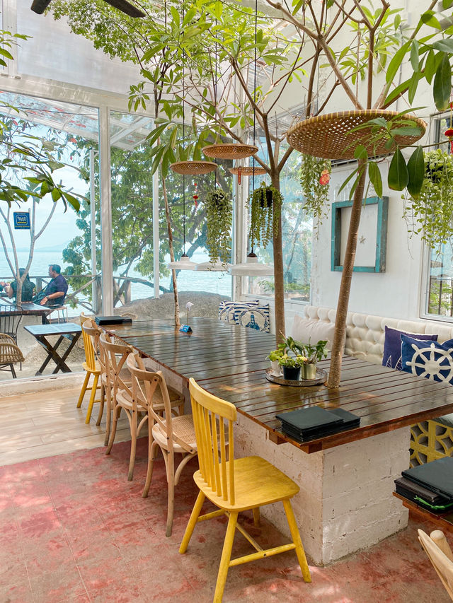 Cafe with Scenic Ocean View in Penang