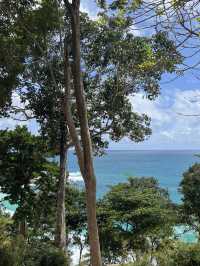 Hiking our way to Phuket’s hidden beach 🏝️ 