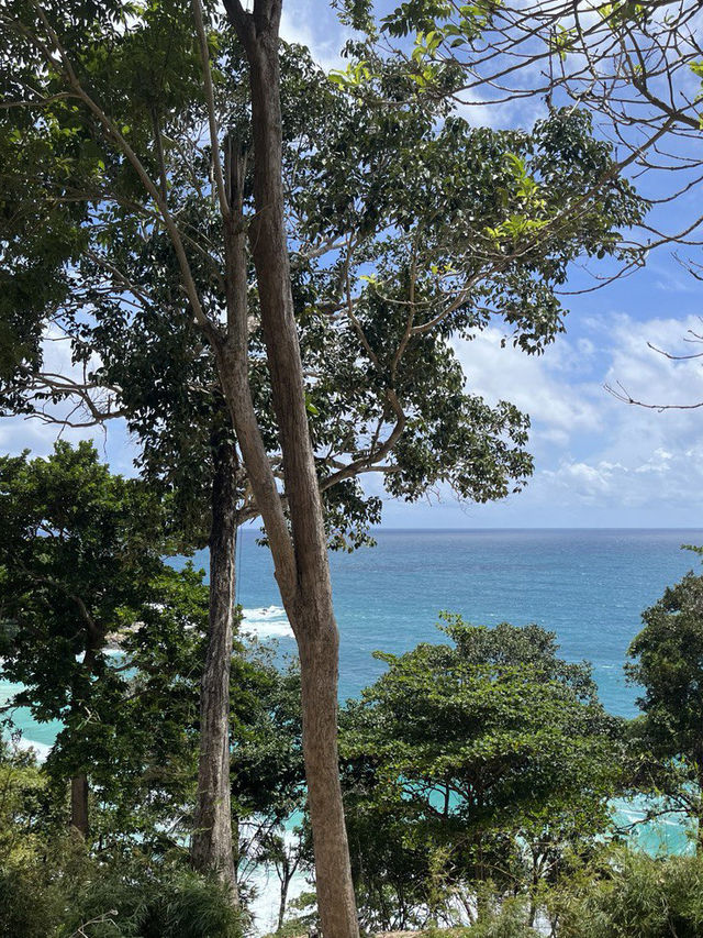 Hiking our way to Phuket’s hidden beach 🏝️ 