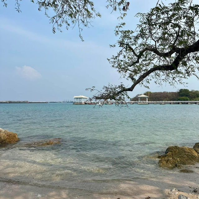สะพานอัษฎางค์ 🌉🌁@เกาะสีชัง, ชลบุรี