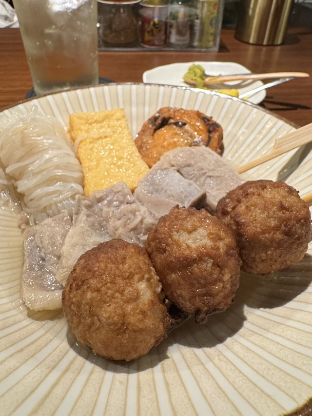 【北九州旅行】北九州一おしゃれなおでん屋さん