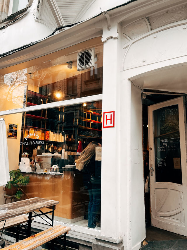 🇧🇪比利時布魯塞爾美探店☕️ Belga & Co 藏在巷弄的咖啡廳
