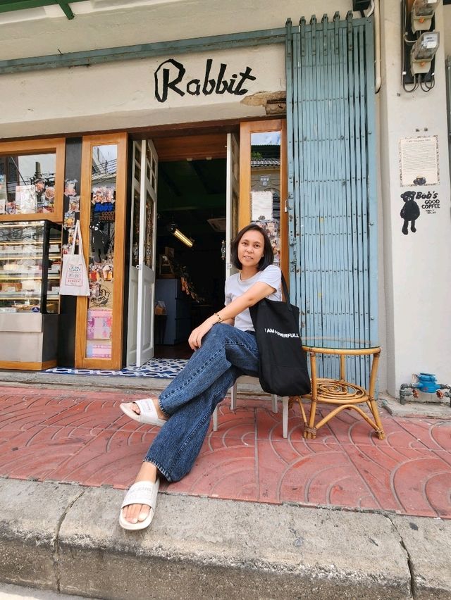 A Pink Rabbit +Bob-ทรงวาด เค้กโฮมเมดแสนอร่อย