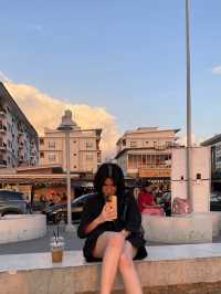 [ชลบุรี] 🌅 บรรยากาศ golden hour ที่หาดบางแสน