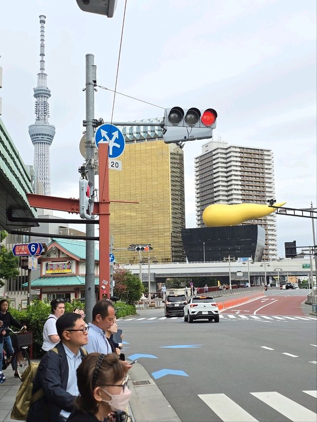 เที่ยวย่านAsakusa เดินเล่นริมแม่น้ำสุเมดะ