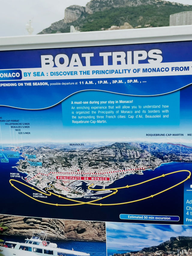 幸福偶遇摩納哥王朝🚢「2歐元的水艇巴士」