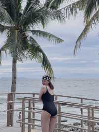 หาดถ้ำพัง เกาะสีชัง 🌊