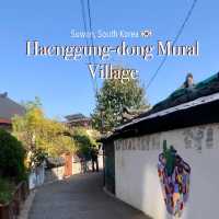 🇰🇷 South Korea | Suwon Haenggung-dong Mural Village 🎨🏘️