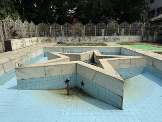 【孟加拉達卡 星光清真寺】藍色星光閃爍，達卡如寶石般的清真寺